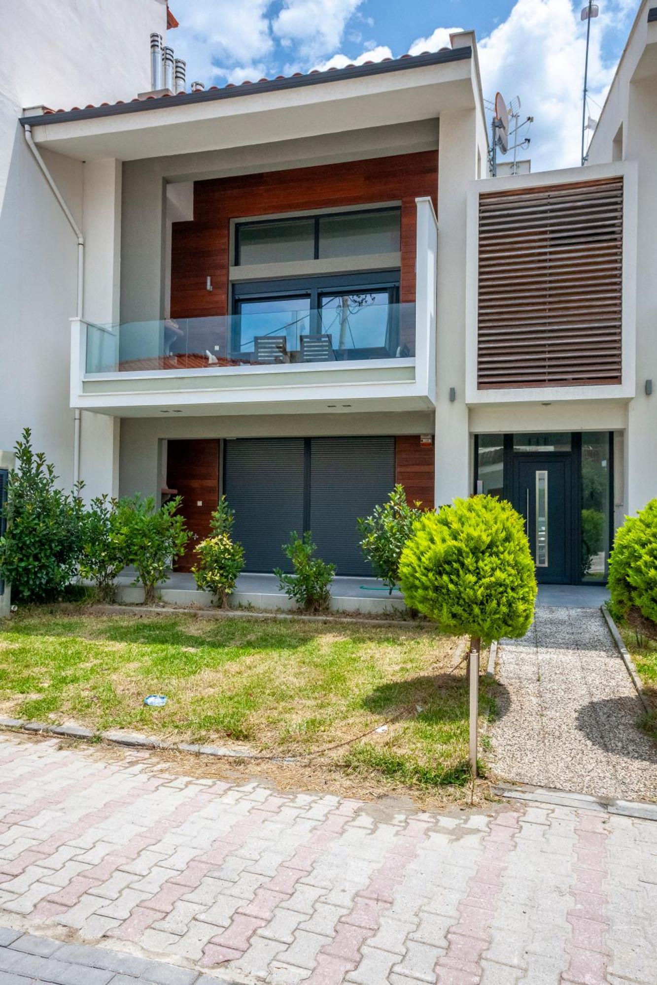 Aleksia Seaside Deluxe Apartment Pefkochori Eksteriør bilde