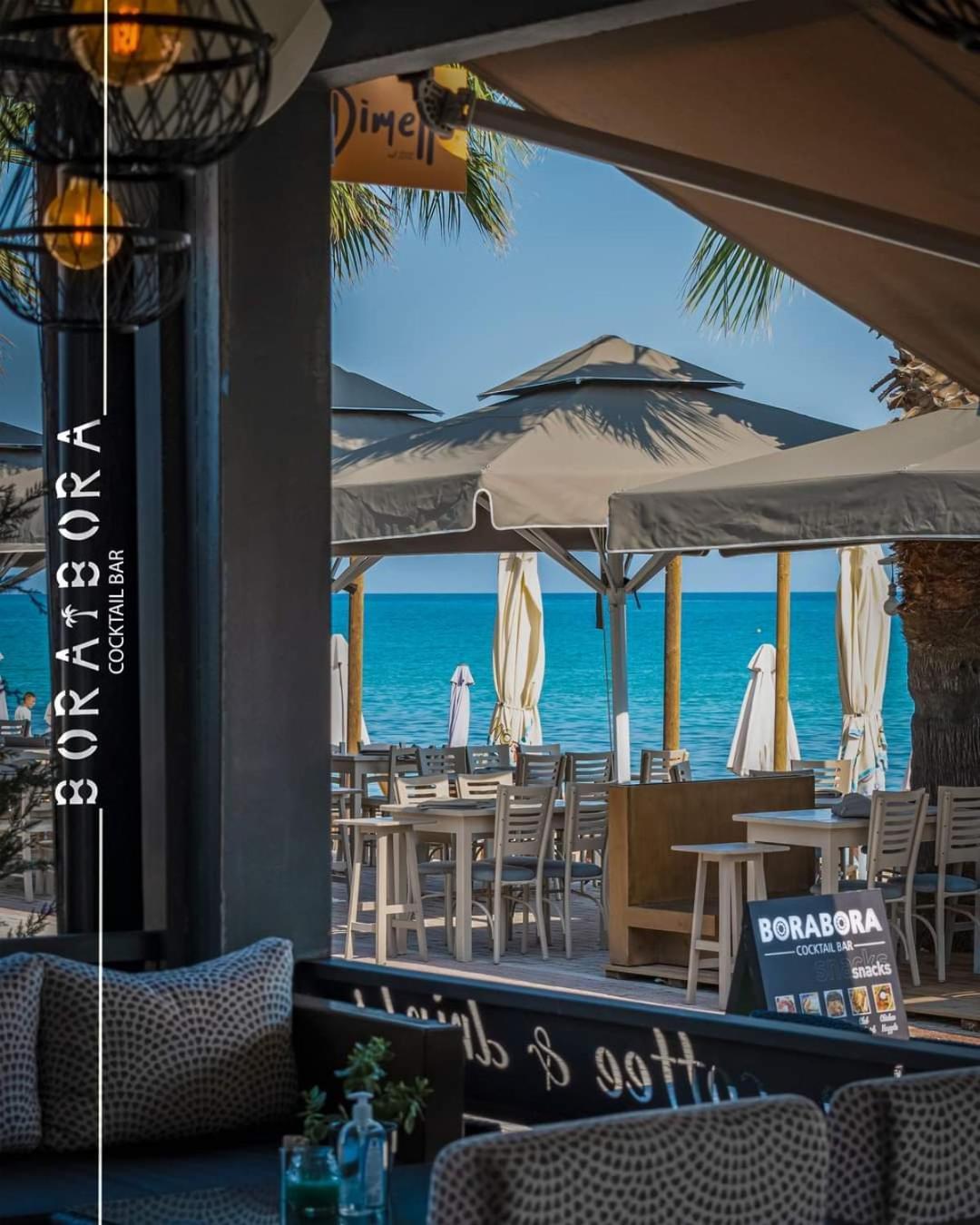 Aleksia Seaside Deluxe Apartment Pefkochori Eksteriør bilde