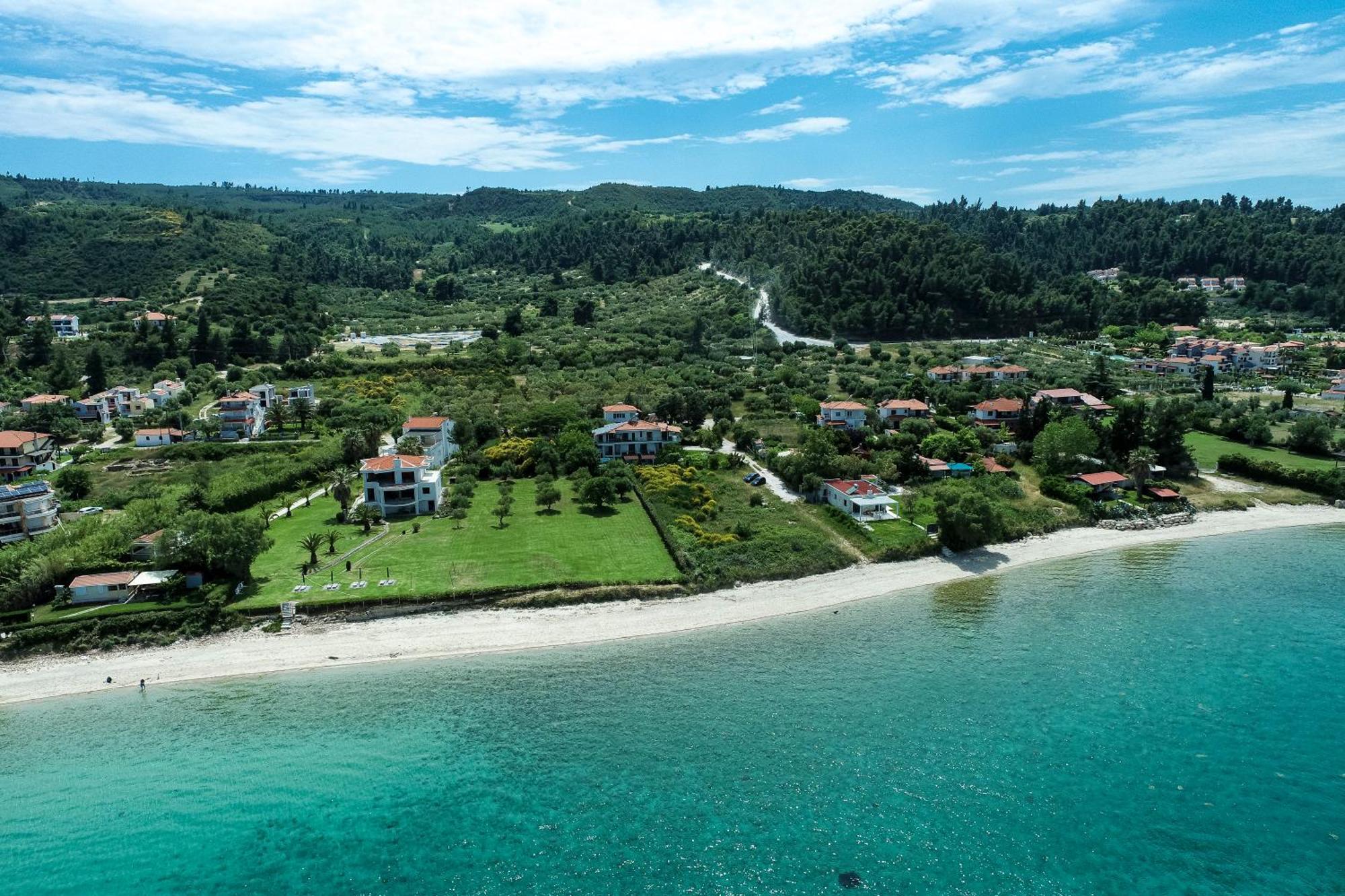 Aleksia Seaside Deluxe Apartment Pefkochori Eksteriør bilde