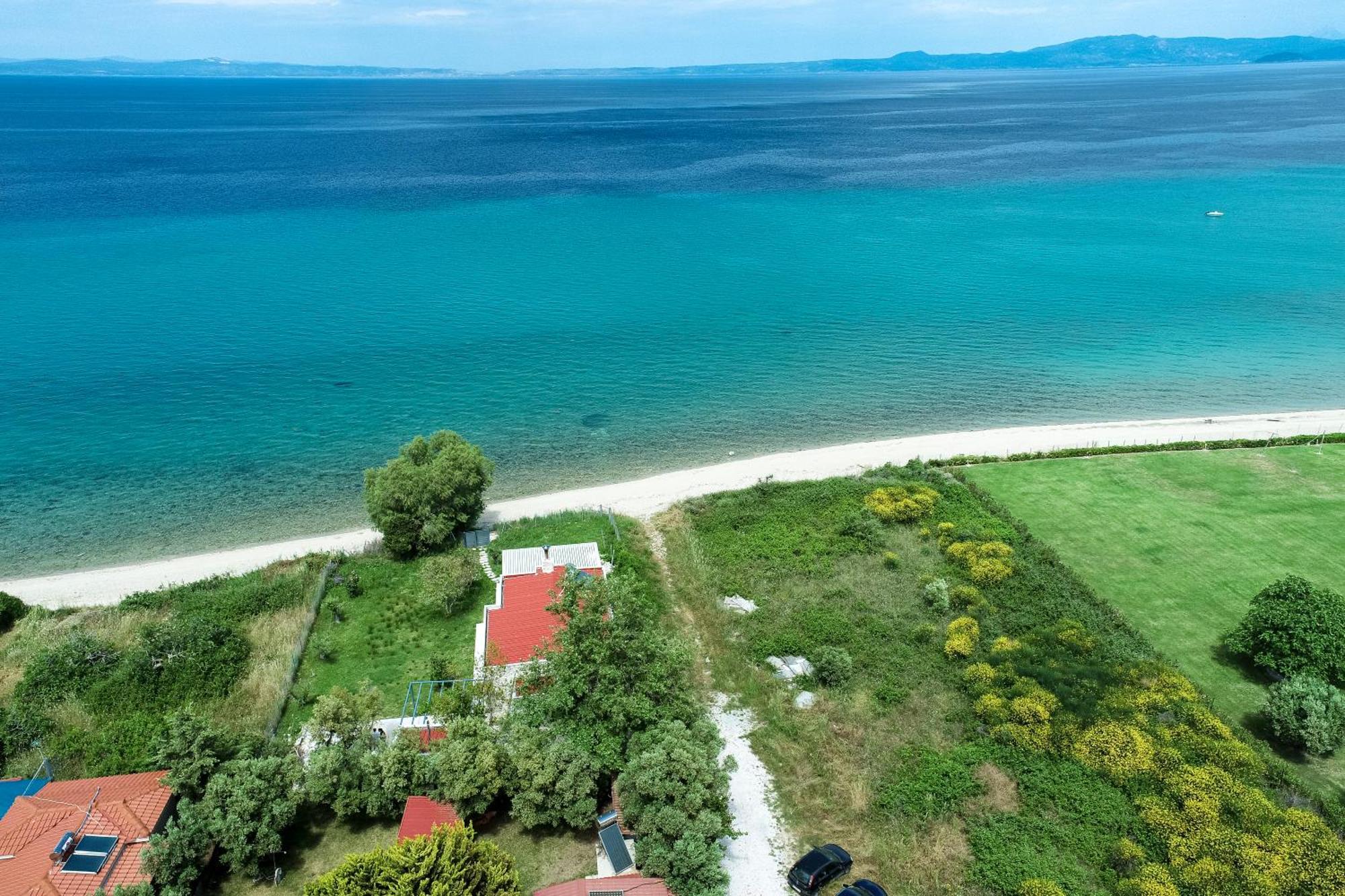 Aleksia Seaside Deluxe Apartment Pefkochori Eksteriør bilde