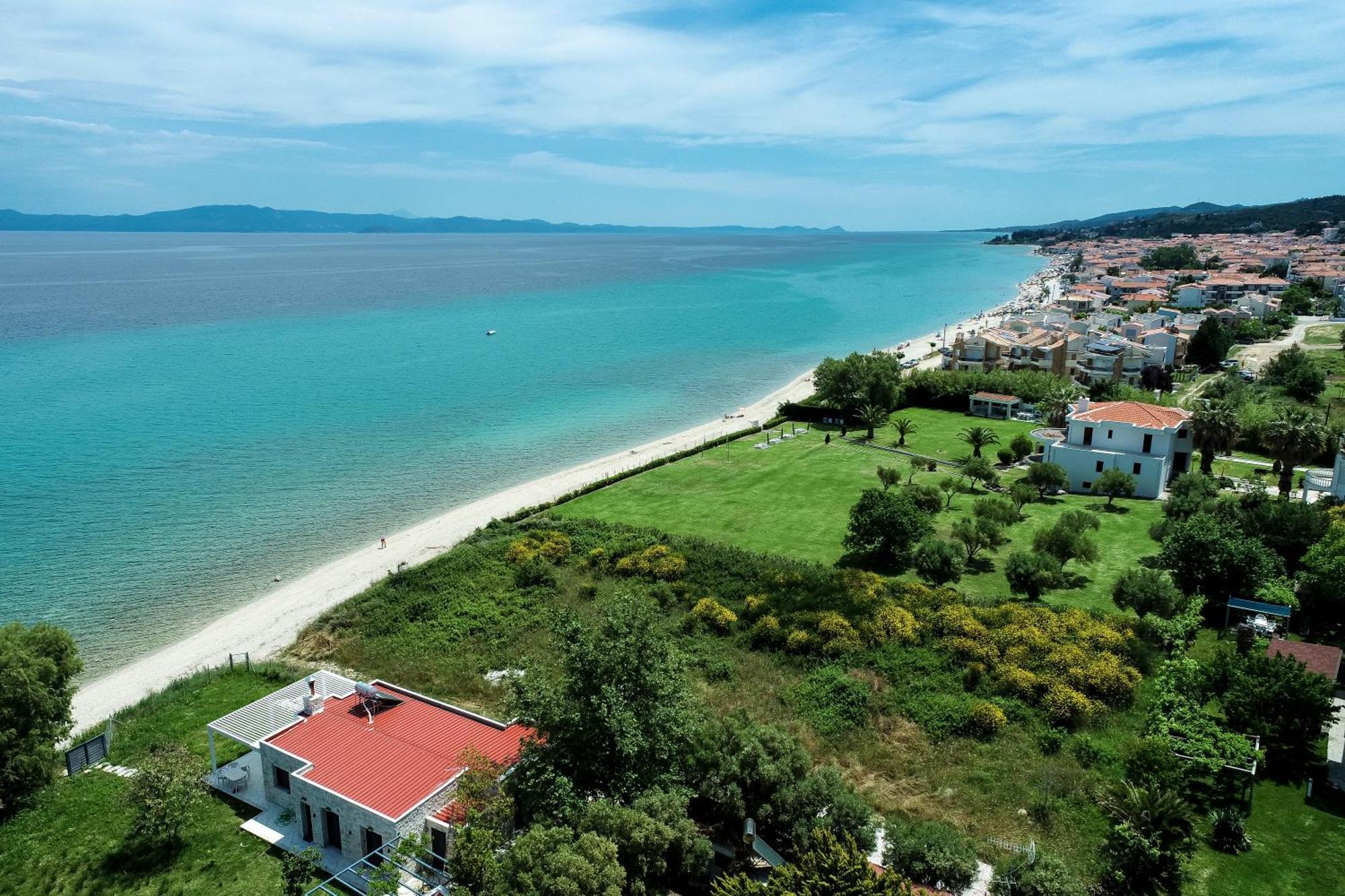 Aleksia Seaside Deluxe Apartment Pefkochori Eksteriør bilde
