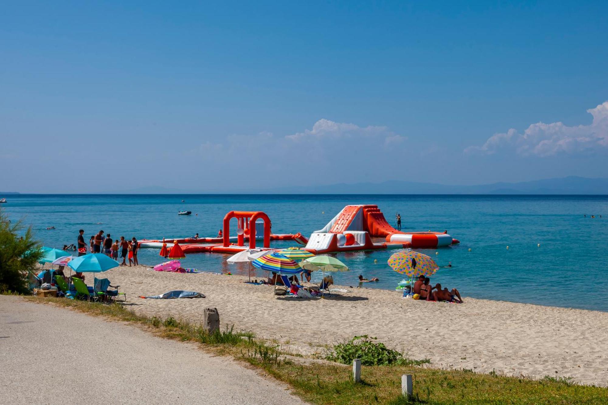 Aleksia Seaside Deluxe Apartment Pefkochori Eksteriør bilde