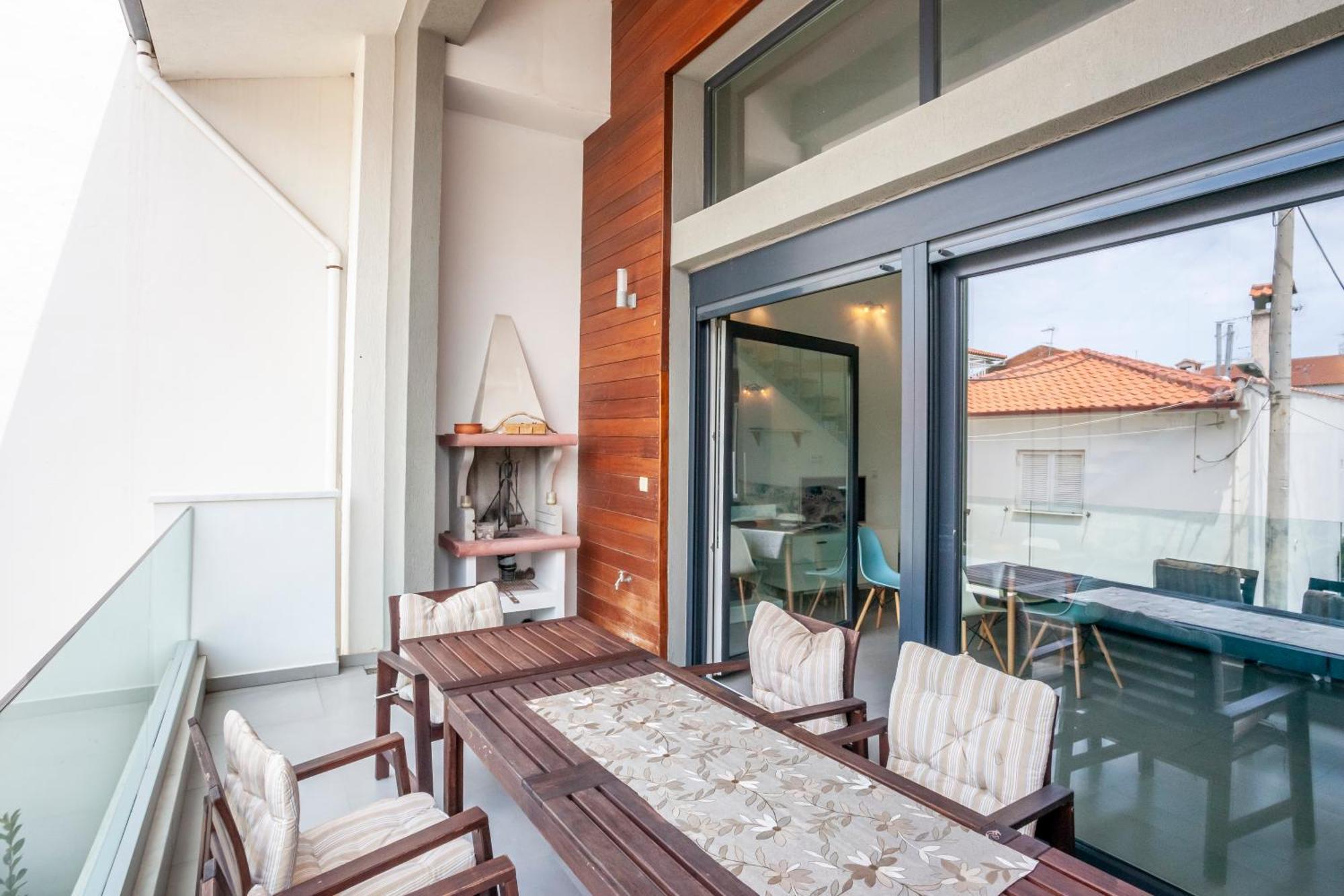 Aleksia Seaside Deluxe Apartment Pefkochori Eksteriør bilde