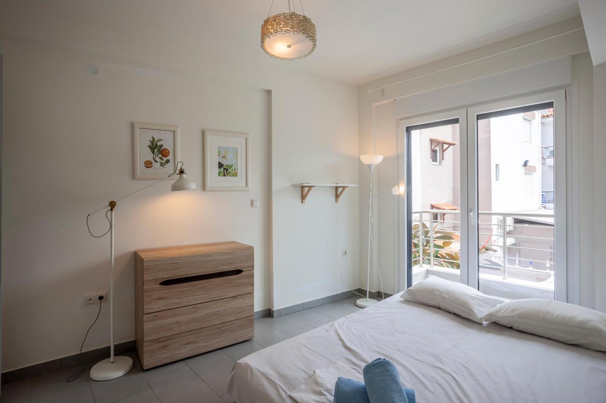 Aleksia Seaside Deluxe Apartment Pefkochori Eksteriør bilde